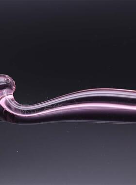 Glass-made femalemasturbation toy fake phallus adult product