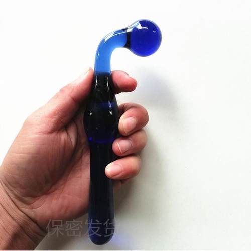 Glass-made femalemasturbation toy fake phallus adult product