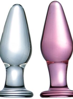 A glass-made anus used as a masturbation toy