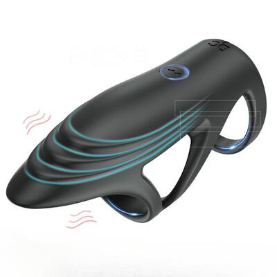 A vibration-stimulating ring that acts on the clitoris