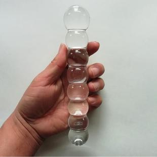 anus used masturbation made toy glass