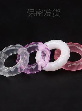 An elastic ring that can prolong sexual intercourse duration