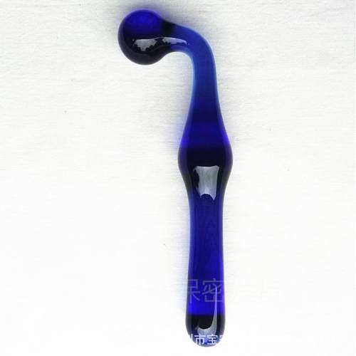 Glass-made femalemasturbation toy fake phallus adult product