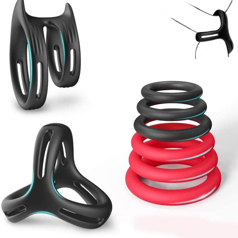 An elastic ring that can prolong sexual intercourse duration