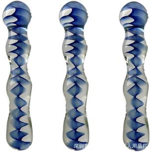 anus used masturbation made toy glass