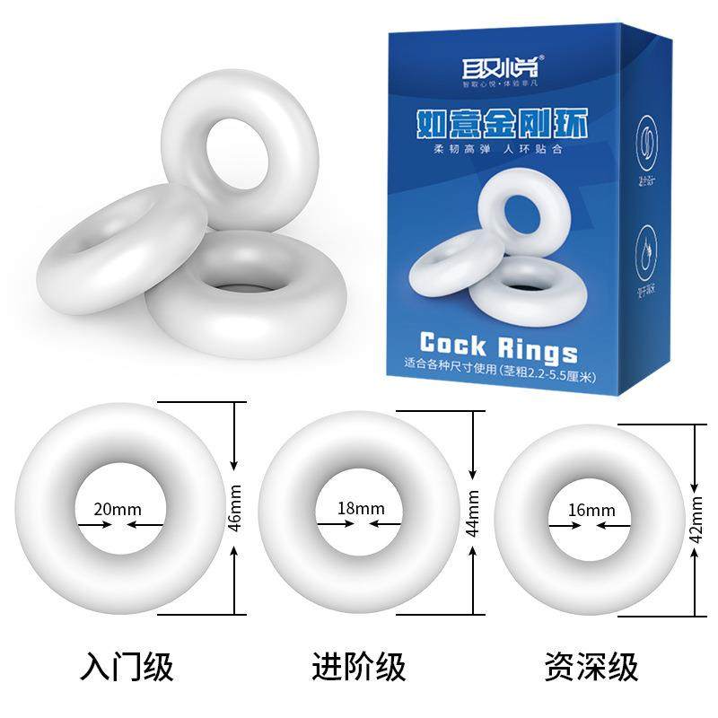An elastic ring that can prolong sexual intercourse duration