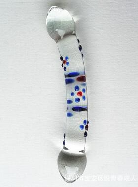 Glass-made femalemasturbation toy fake phallus adult product