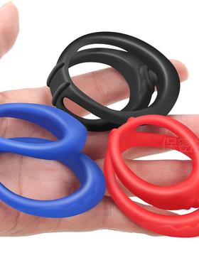 An elastic ring that can prolong sexual intercourse duration