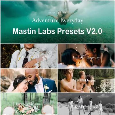 七套LR预设Mastin Labs马斯汀实验室胶片模拟合集PS调色滤镜