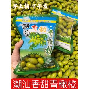 潮汕新鲜青橄榄果特甜鲜橄榄金灶甜种冰糖橄榄水果零食生吃甜橄榄