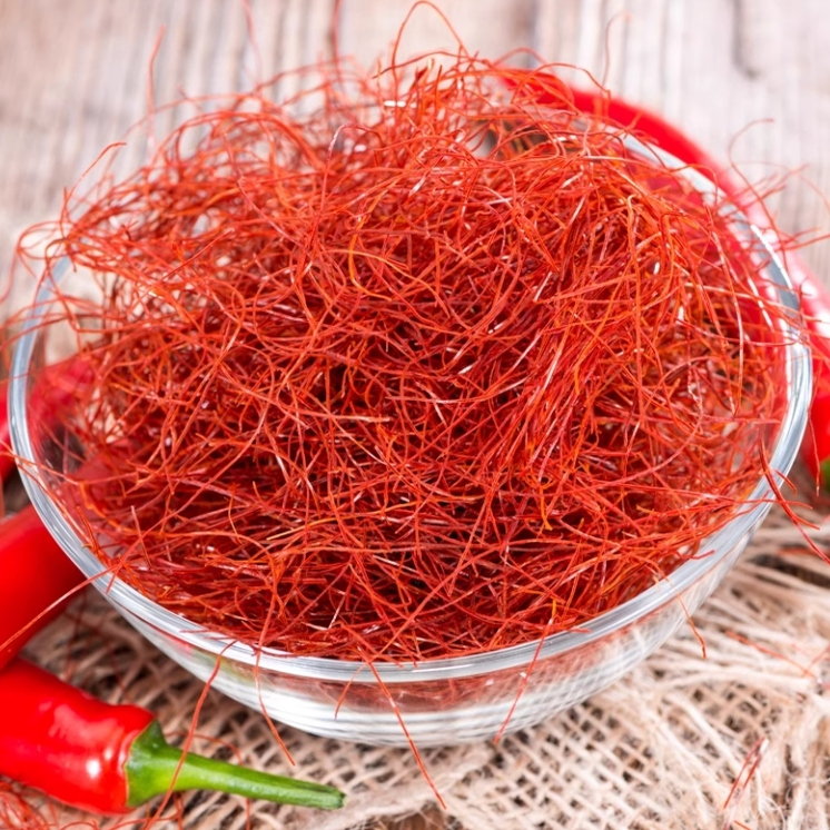 辣椒丝摆盘超细干红辣椒丝