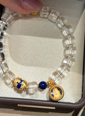 人造水晶琉璃珠手串2025年新款