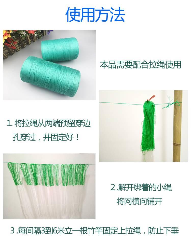 农;用植物爬藤网山药豆角丝瓜吊瓜苦瓜黄瓜百香果专用种植物攀爬