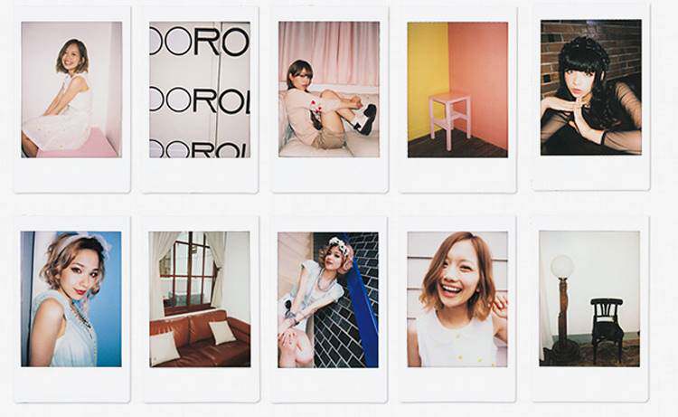 富士拍立得胶片照片卡通彩色白边mini8/9/7/11/40/90迷你三寸相纸