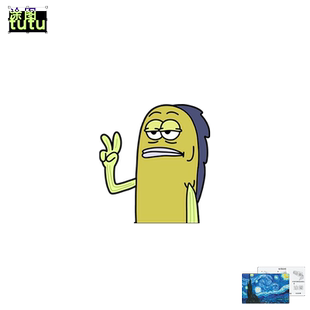 海绵宝宝比奇堡碌碌无为臭鱼路人鱼卡通动漫反光汽车贴纸遮挡车贴