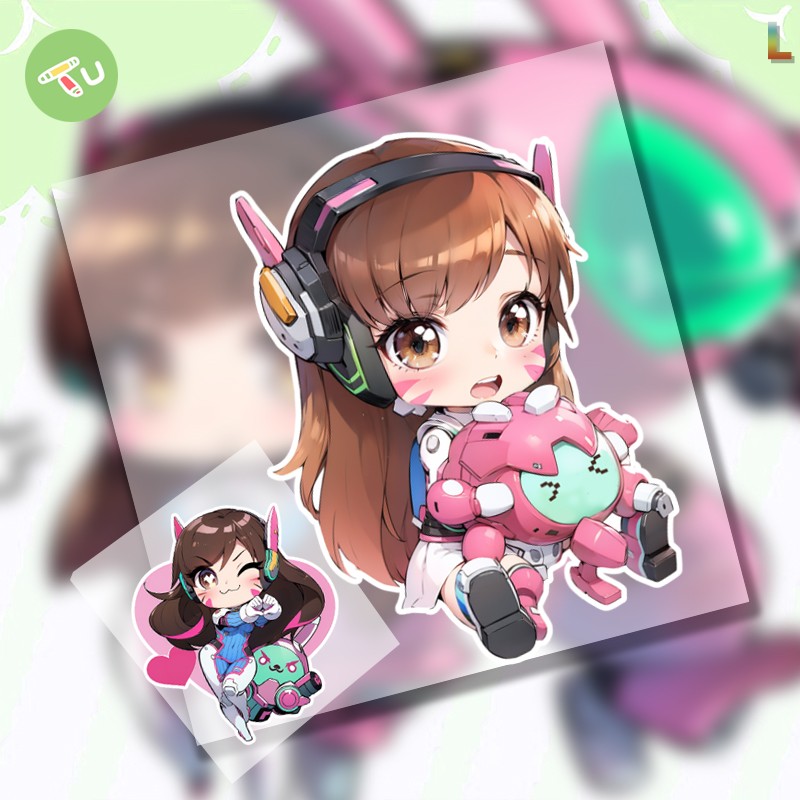 守望先锋游戏Dva宋哈娜机甲