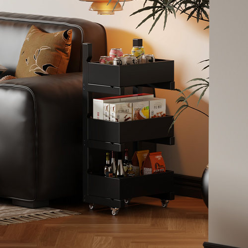 智舍零食置物架收纳架可移动