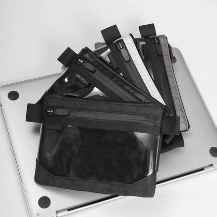 鱼沉透明机能痛包molle收纳包可视窗副包防水二次元战术FDY-14