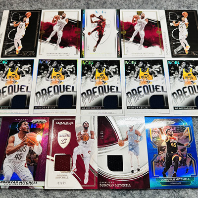 米切尔专收正版NBA帕尼尼球星卡