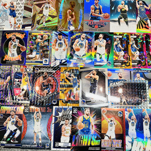 库里专收正版NBA球星卡帕尼尼Panini折射系列prizm库日天凑套收藏