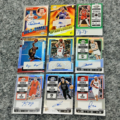 球票OP签字新秀折射球星卡帕尼尼