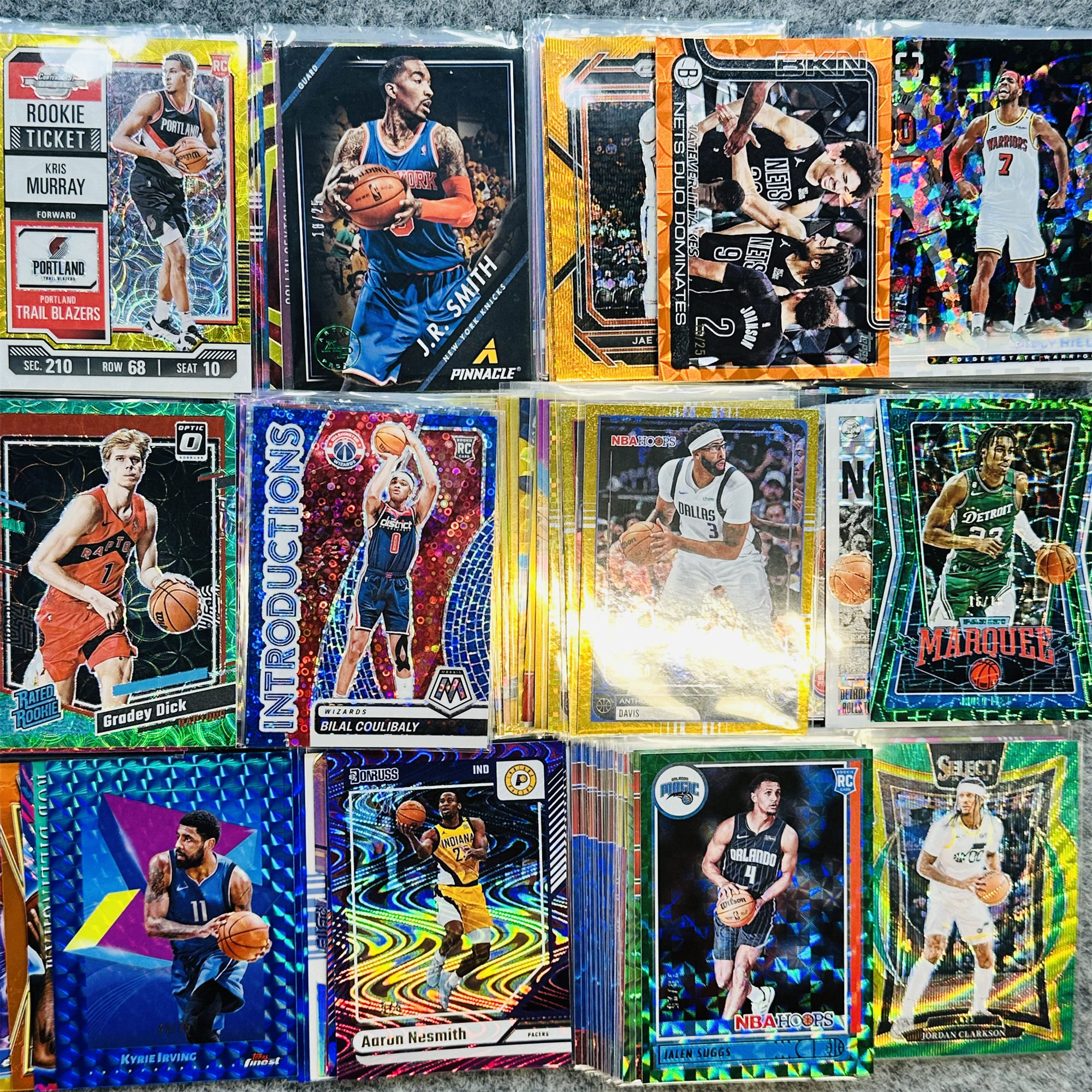 超低带编10编5编金折小牛湖人正版NBA球星卡帕尼尼Panini球迷收藏 - 实物图