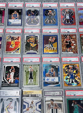 PSA评级卡BGS鉴真科比库里詹姆斯 NBA球星卡帕尼尼Panini球迷收藏