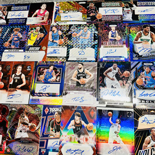 超低编签字限量折射好人新秀 正版NBA球星卡Panini帕尼尼投资收藏