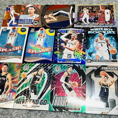文班亚马正版球星卡帕尼尼Panini
