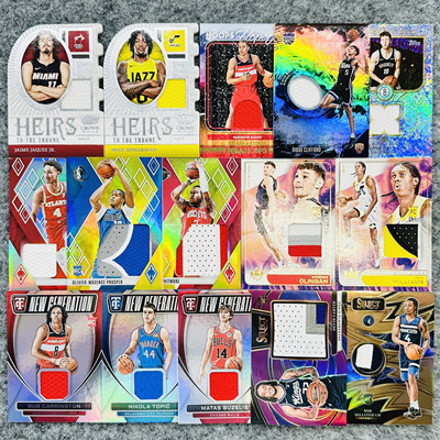 新星折射物料卡NBA球星卡帕尼尼