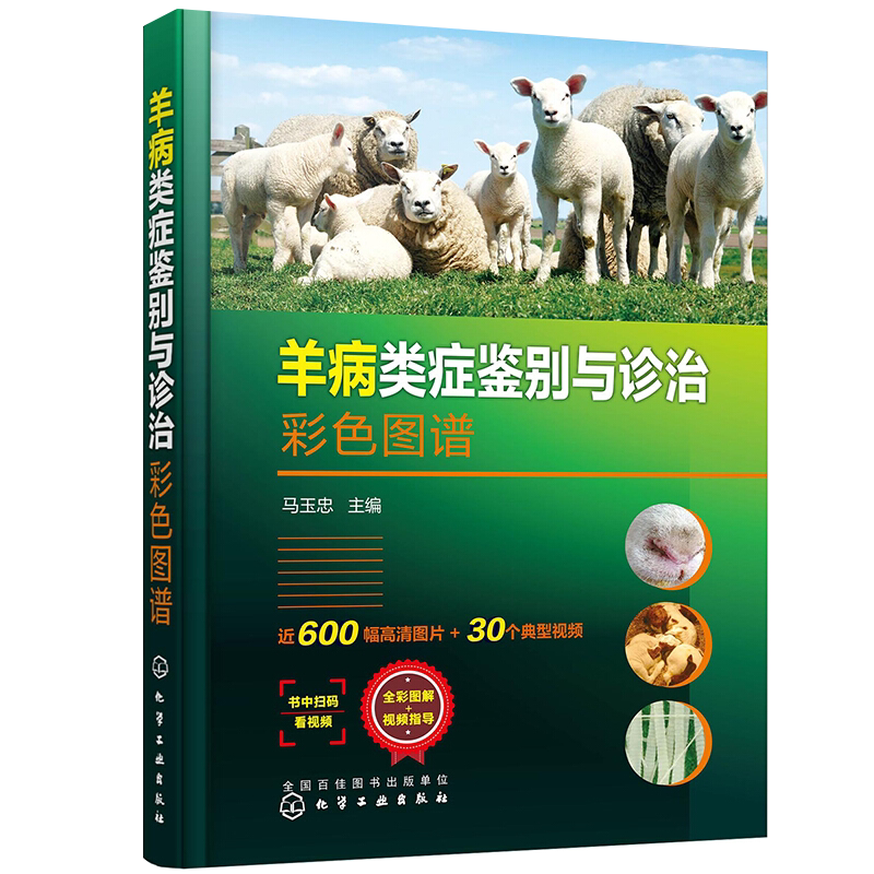 羊病类症鉴别与诊治彩色图谱 羊病治疗全书 兽医用药书 羊病诊断与防治 新手养羊 羊常见病书籍 羊病诊治原色图谱兽用药治疗书