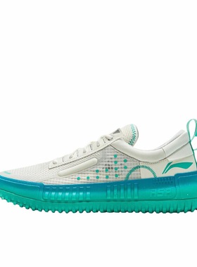 李宁 RSR 202低帮系带抓地防滑耐磨减震支撑轻便回弹透气时尚百搭