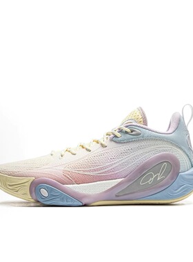 李宁 DLO1 拉塞尔一代 篮球鞋 高回弹轻量透气防滑全掌䨻科技蝴蝶