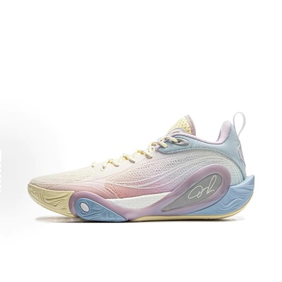 李宁 DLO1 拉塞尔一代 篮球鞋 高回弹轻量透气防滑全掌䨻科技蝴蝶