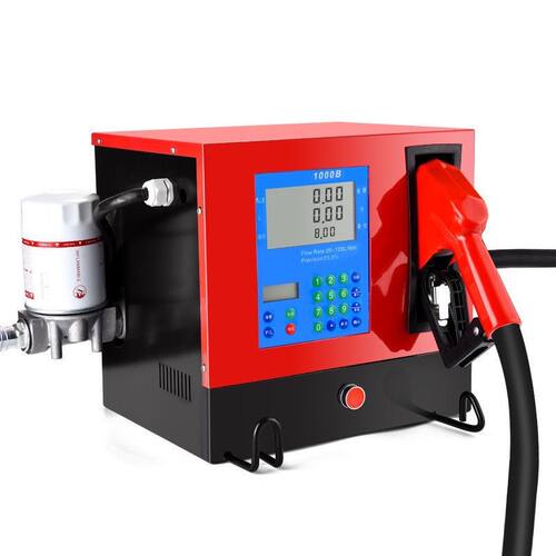 车载12V24V220V小型柴油油机油泵全自动计量表抽油泵加油计量油泵