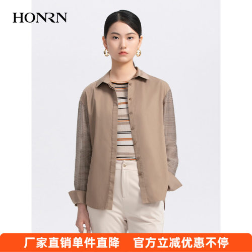 HONRN/红人长袖衬衫上衣