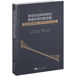 东南大学出版 9787564183301 桥梁及结构风效应精细化研究新进展：第二届江苏省风工程学术会议论文集 社 文