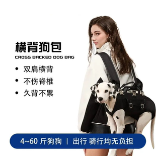 宠物外出双肩包狗狗背包中小型狗狗便携包外出骑行透气四脚背包