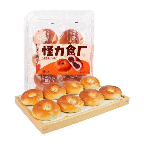 怪力食厂红豆包香甜喧软