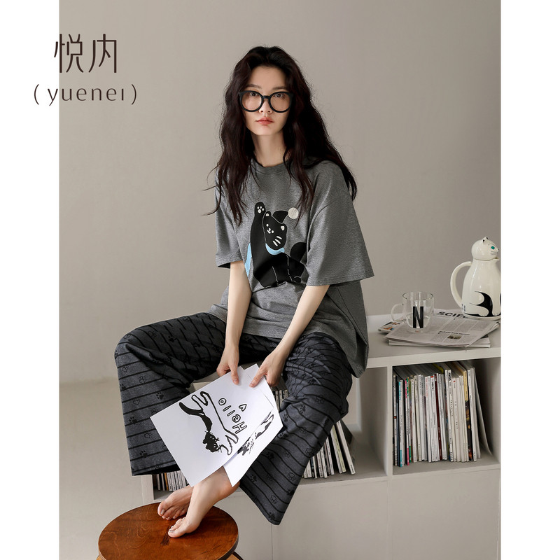 【商场同款】悦内女士纯棉睡衣图片