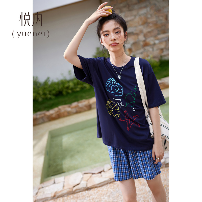 【商场同款】悦内女士纯棉睡衣图片