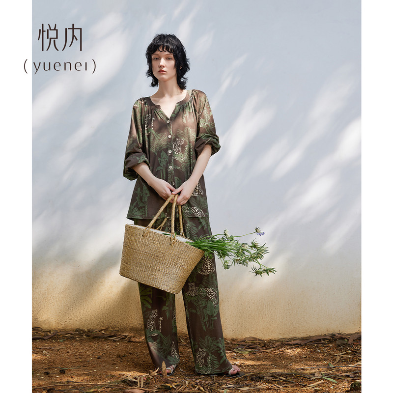 【商场同款】悦内女士纯棉睡衣图片