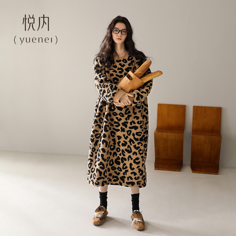 【商场同款】悦内女士法兰绒睡裙