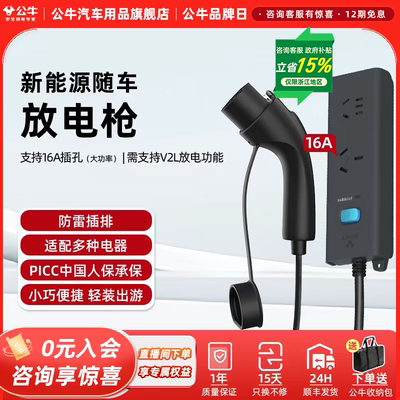 公牛放电枪需支持V2L放电功能