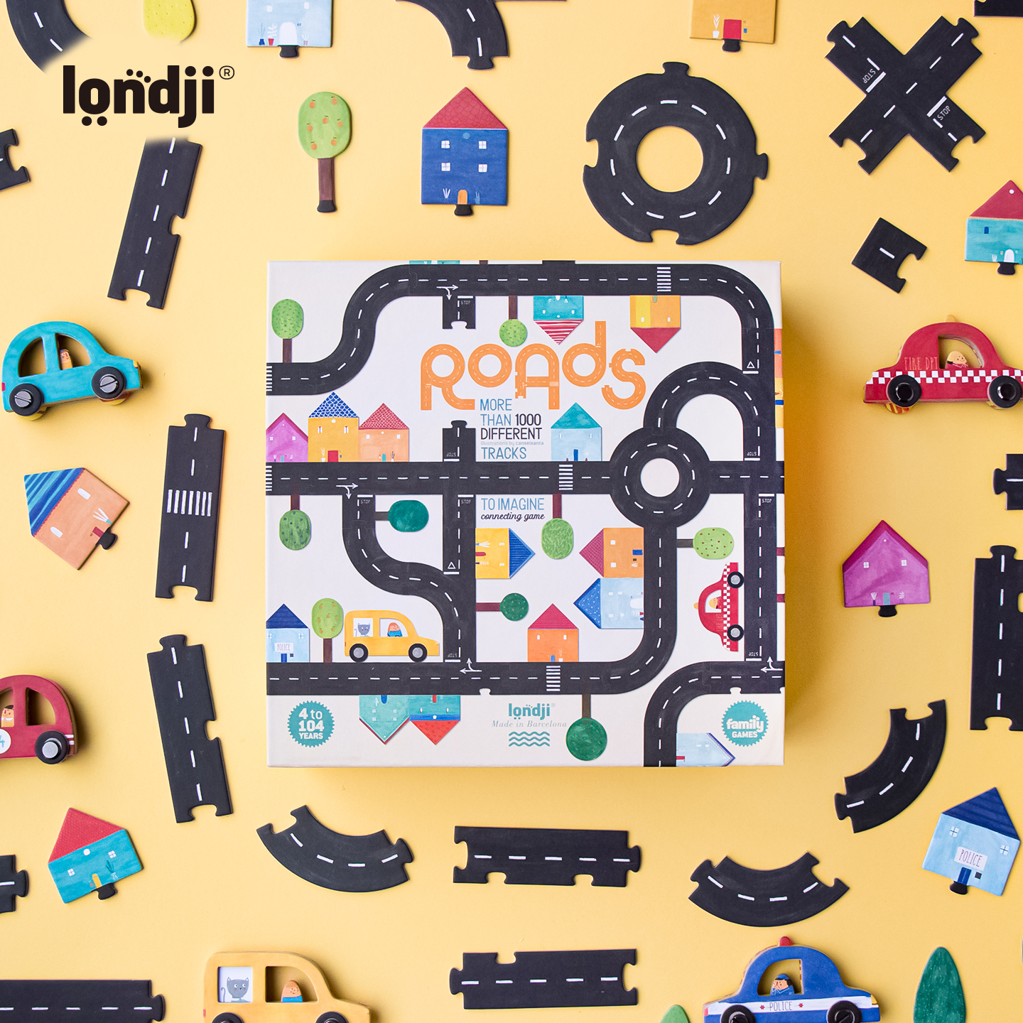 londji创意游戏益智拼图桌游