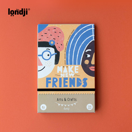 londji创意贴纸西班牙进口玩具