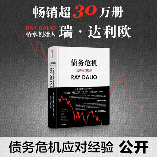 正版书籍 债务危机 雷.达里奥原则作者瑞·达利欧著我的应对原则中文版 桥水基金一线投资人视角44年危机应对经验公开