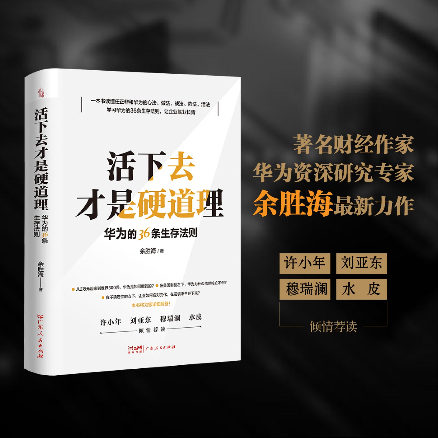 新书 华为的36条生存法则活下去才是硬道理企业管理类书籍领导力商业模式萧条中的生存智慧公司创业华为书籍工作法基本法