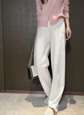 Sorrytin 太爱这种净版 易打理可水洗针织羊毛自发热香蕉奶奶裤