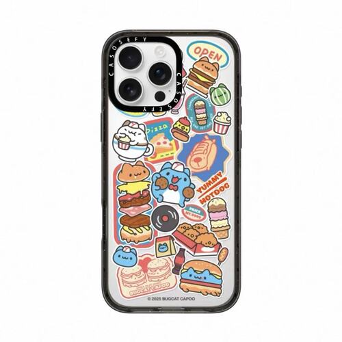 CASOSEFY联名Bugcat Capoo猫猫虫咖波适用于iPhone18Promax卡通15Pro小众可爱苹果14/13动漫创意防摔手机壳